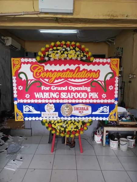 Papan Bunga Ucapan Selamat Tanjungkerta Kroya