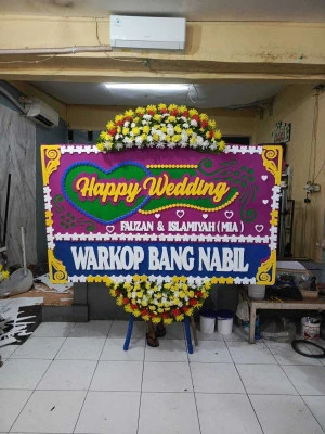 Papan Bunga di Tanjungkerta Kroya