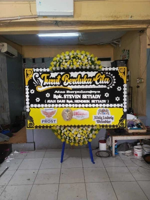 Papan Bunga di Tanjungkerta Kroya