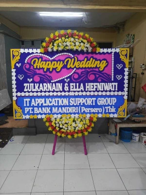 Papan Bunga di Tanjungkerta Kroya